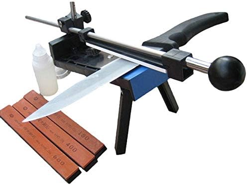 N C KDAFA Bıçak Kalemtıraş, Demir Çelik Bıçak Kalemtıraş Metal Sabit Açılı Taşlama Kalemtıraş Sistemi ile 4 Taşlar Keskinleştirmek