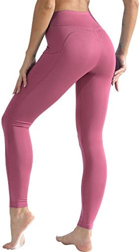 Kadınlar için CADMUS Yüksek Belli Egzersiz Taytları, Cepli Karın Kontrol Yoga Pantolonu, 2 veya 3 Paket