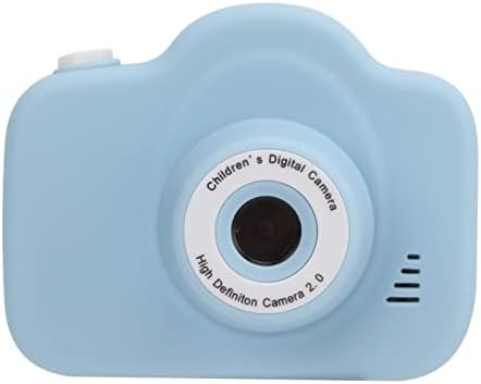 Çizgi film Mini kamera, çocuklar kamera bir anahtar Video kayıt 16 sınırları 200W piksel çocuklar için (Gök mavisi)