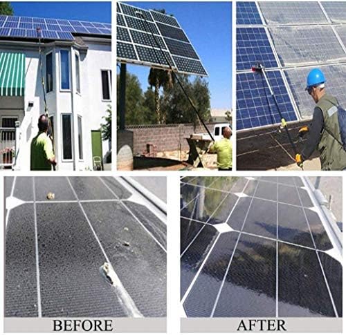WDLWUJIN Fotovoltaik Panel Temizleme, 3-12 M Su Beslenen Teleskopik Fırça, pencere Temiz, Uzatılabilir Temizleyici Konservatuvar
