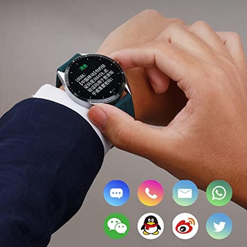 TYNZLM Spor Saatler için Kadın Erkek akıllı saat için Android Telefonlar ve ıOS 1.3 İnç Büyük Ekran ile Uyumlu Çoklu Spor Modları