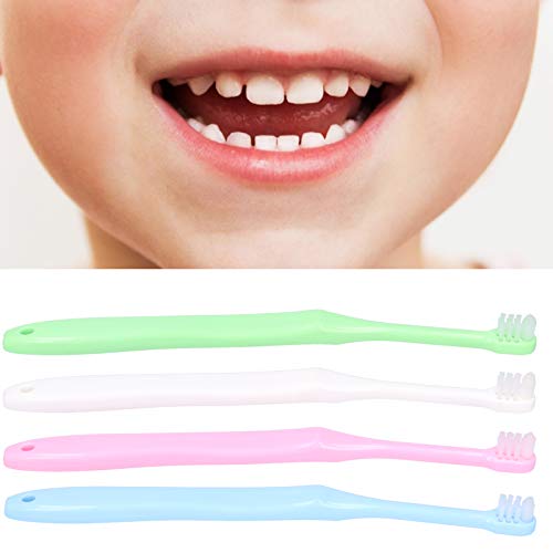 Diş Fırçası, Ortodontik Diş Fırçası Tuvalet Taşınabilir Çocuk Diş Fırçası ile Dört Renk için Açık Seyahat için Ev
