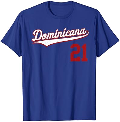 Republica Dominicana beyzbol tişörtü Dominik Beisbol Tee