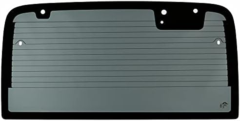Nıvıora Arka/Arka ısıtmalı 50% Renkli Gri Renkli Cam Pencere Jeep 1997-2002 Wrangler ile uyumlu