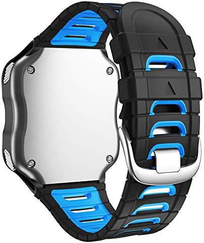 ANCOOL ile Uyumlu Garmin Öncüsü 920XT Bantları Yumuşak spor saat kayışı Değiştirme Öncüsü 920XT Smartwatch, siyah / Mavi