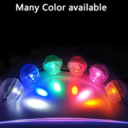 DK LED akvaryum dalış ışık USB dekoratif renkli / düz renk Mini spot balık tankı dalgıç peyzaj ampuller