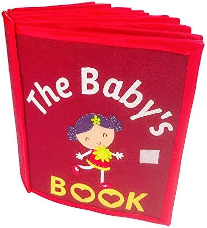 SMASAMDE çocuk Bez Kitap, toksik Olmayan Dokunmamış Kumaş Bebek Yumuşak Kitaplar, toksik Olmayan Bez Kitaplar Oyuncak seti Bebekler