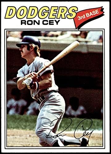 1977 Topps 50 Ron Cey Los Angeles Dodgers (Beyzbol Kartı) NM Dodgers