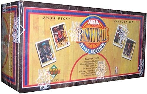 1991-92 Üst Güverte Basketbol Fabrikası Mühürlü 500 Kart Seti Premier Edition!