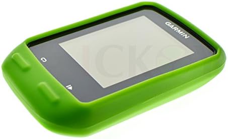 Garmin Edge 510 için Yeni Yeşil Deri Kauçuk Koruyucu Bisiklet GPS Kılıfı