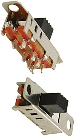 Aexıt 5 Adet Ağ Ürünleri 8 Pin PCB 3 Pozisyon On/On/On DP3T 2P3T Paneli Mini Slayt Anahtarları Anahtarı SS23E04-G5