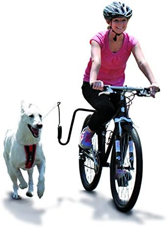 Springer Eller Serbest Köpek Tasma Bisiklet Eki Kiti-Koşu, Yürüyüş Koşu için Pet Egzersiz - Bisikletler için Evrensel Uyum-Hızlı