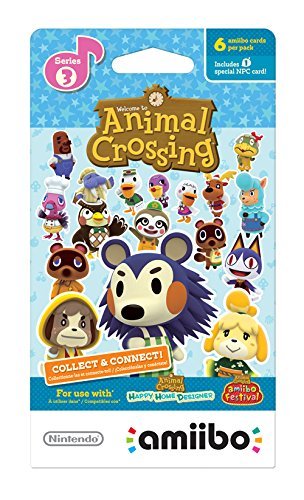Nintendo Animal Crossing Kartları Serisi 3 (6 Kartlık Paket) ve Mario Spor Süperstarları amiibo (5 Kartlık Paket) - Paket-Nintendo