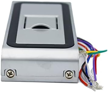 QWp Kapı Kilidi Metal IP65 Su Geçirmez Biyometri Parmak Izi Erişim Kontrol Sistemi 1000 Kullanıcılar RFID Okuyucu Kapı Erişim