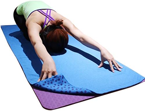 DreamHigh Mikrofiber Yumuşak Yoga Havlu Kaymaz Ter Emici Yoga Mat Havlu 24 x 72