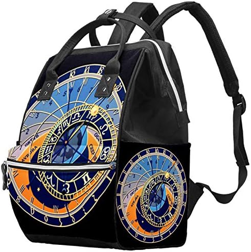 Astronomik saat Prag saat bezi çanta omuz sırt çantası değişen çanta