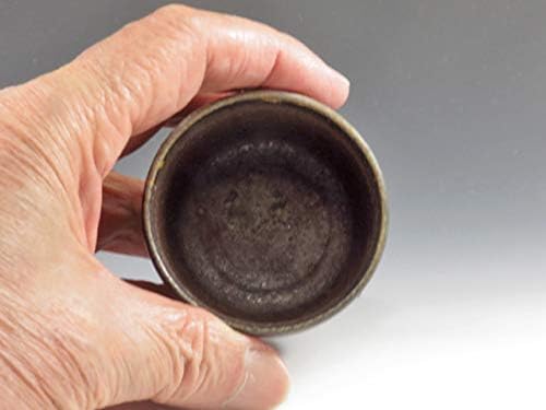 Tsugarukanayama-Yaki (Aomori) Çömlek Sake kupası 1KAN0043