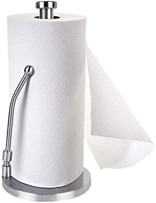 SCDZS Kağıt havlu tutucu - Paslanmaz Çelik Mutfak Kağıt Havlu Tutucu Standı, Ayakta Kağıt Havlu Tutucu Tezgah, Mutfak Kağıt Havlu