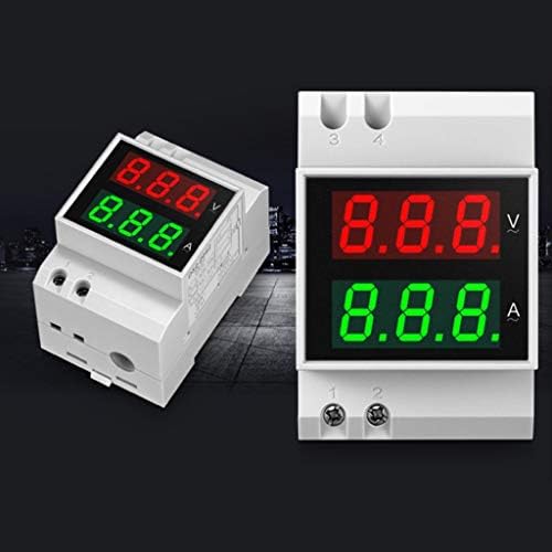 Milageto Voltmetre Ampermetre Dijital LED Test Tedbir Gerilim Akım AC 80-300 V-AC200-450V Dahili