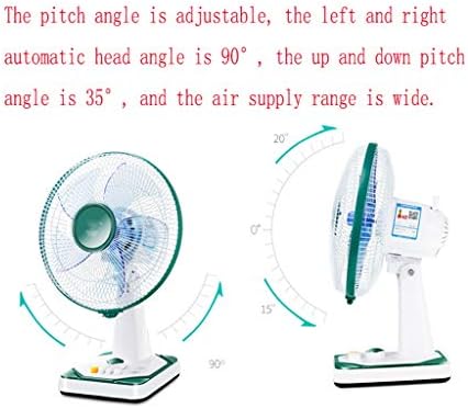 Feı - 1 Cool-CSQ Ofis Elektrikli Fan, Masaüstü Dilsiz Ev Yatak Odası Öğrenci Fanı Kurulumu Kolay ve Hızlı 3 Hız Elektrikli Fan