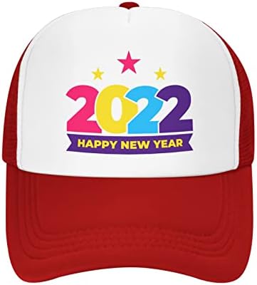Mutlu Yeni Yıl 2022 E Mr Ms Yetişkin Örgü Şapka Binmek Bir Bisiklet Şapka Erkekler ve Kadınlar Şapka