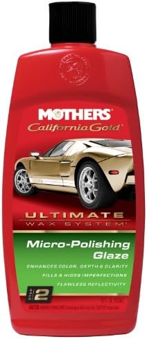 Anneler 08100 California Altın Mikro Parlatma Sır (Nihai Balmumu Sistemi, Adım 2), 16 oz. , KIRMIZI