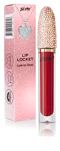 Lip Locket Collection-Uzun Ömürlü, Vegan, E Vitamini, Skone Cosmetics'ten Lüks Mat Sıvı Dudak Parlatıcısı (Renk: Deasha)