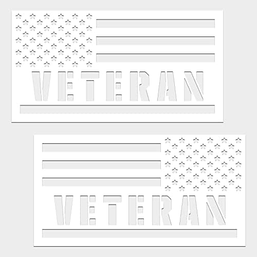 GatMags Veteran Bayrak Araç Mıknatıslar (X2), Amerikan Bayrağı Mıknatıs, Yüksek Kavrama Manyetik Vinil, 5 Yıl Garanti