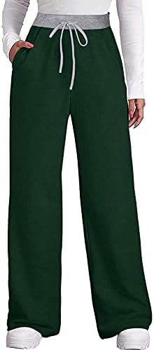 Dofaoo kadın Geniş Bacak cepli pantolon Salonu Bahar eşofman altı Kış Elastik Bel İpli Pantolon S-3XL