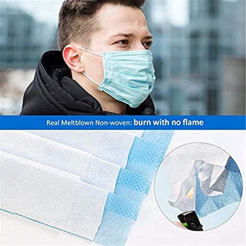 Yetişkinler İçin Pm2. 5 Aktif Karbon Yüz Maskesi Filtresi, değiştirilebilir Ağız Maskesi Filtresi Anti Pus Toz Geçirmez Hava