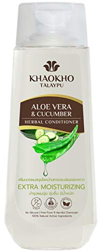 Set A23 NangPhaya Bitki Şampuanı 300 ml Ekstrakte Khaokho Talaypu Aloe Vera ve Salatalık Bitkisel Kremi Thaigiftshop Tarafından