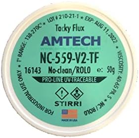 AMTECH NC-559-V2 no-temiz yapışkan lehim akısı - 50g kavanoz
