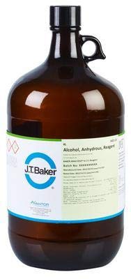 9401-99-Boyut: 215 l-Alkol, susuz %94.0-96.0, Baker ANALİZ EDİLMİŞ ACS (%4.8 metanol ile denatüre edilmiş), J. T. Baker-Case