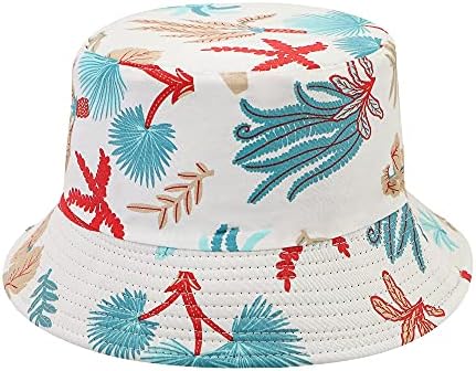 Bukcet Şapka Kadınlar ve Erkekler için Packable Kova Şapka Yaz güneş şapkaları Gençler Kızlar Geniş Ağız Plaj Şapka