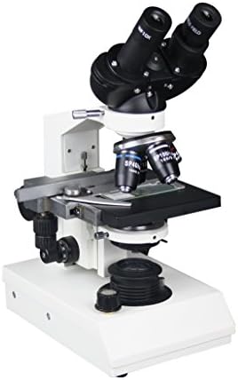 Radikal 40-1500x Binoküler Profesyonel Yüksek Güç Tıbbi Veteriner Biyoloji Mikroskop w 3D Sahne, Abbe Kondenser, Değişken Halojen