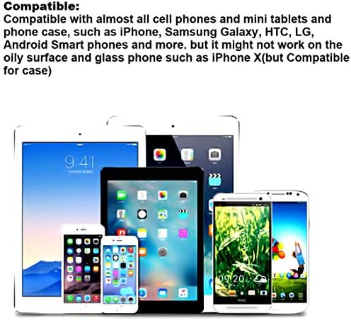 ıBarbe Telefon Halka Tutucu, 360 Rotasyon Parmak Yüzük Standı Metal Parmak Tutucu Telefon Kavrama Evrensel iPhone ile Uyumlu