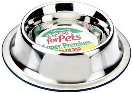 Klasik Evcil Hayvan Ürünleri Çelik Süper Premium Uçsuz Çanak