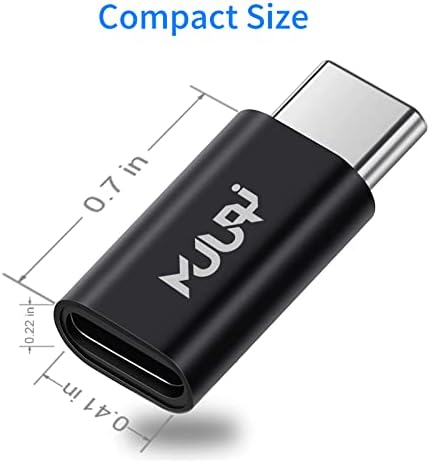 USB C Genişletici Erkek Kadın, 2 Paketi PD QC 100 W USB 3.1 Gen2 TypeC Adaptörü Bağlayıcı Dock Uzatma için Lifeproof Otterbox