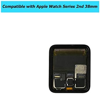 E-YİİVİİL Yedek Ekran ile Uyumlu Apple Izle Serisi 2 (2nd Nesil) 38mm Spor Versiyonu Dokunmatik Ekran LCD Toolkit ile (2nd 38mm)
